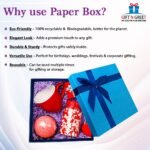 Gift N Greet Blue Gift Box 3 Sizes Gift Boxes with Lids for Presents 3 Packs Square Luxury Nesting Gift Boxes with Bow Ribbon Attach for Birthday Bridesmaid Wedding Christmas Proposal - Image 4