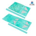 Gift N Greet 1Pcs Large Multipurpose Gift Box Decorative Folding Paper Gift Box with Ribbon | Paper Gift Hamper Boxes for christmas wedding Return Gifts, | gift boxes for Return Gifting (Green Rigid Box) - Image 3