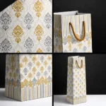 Paper Wine Bags Traditional Theme Close-up Shot