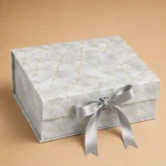 Foldable Box Marble - Closed - Grey