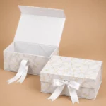 Foldable Box Marble-Showcase-White