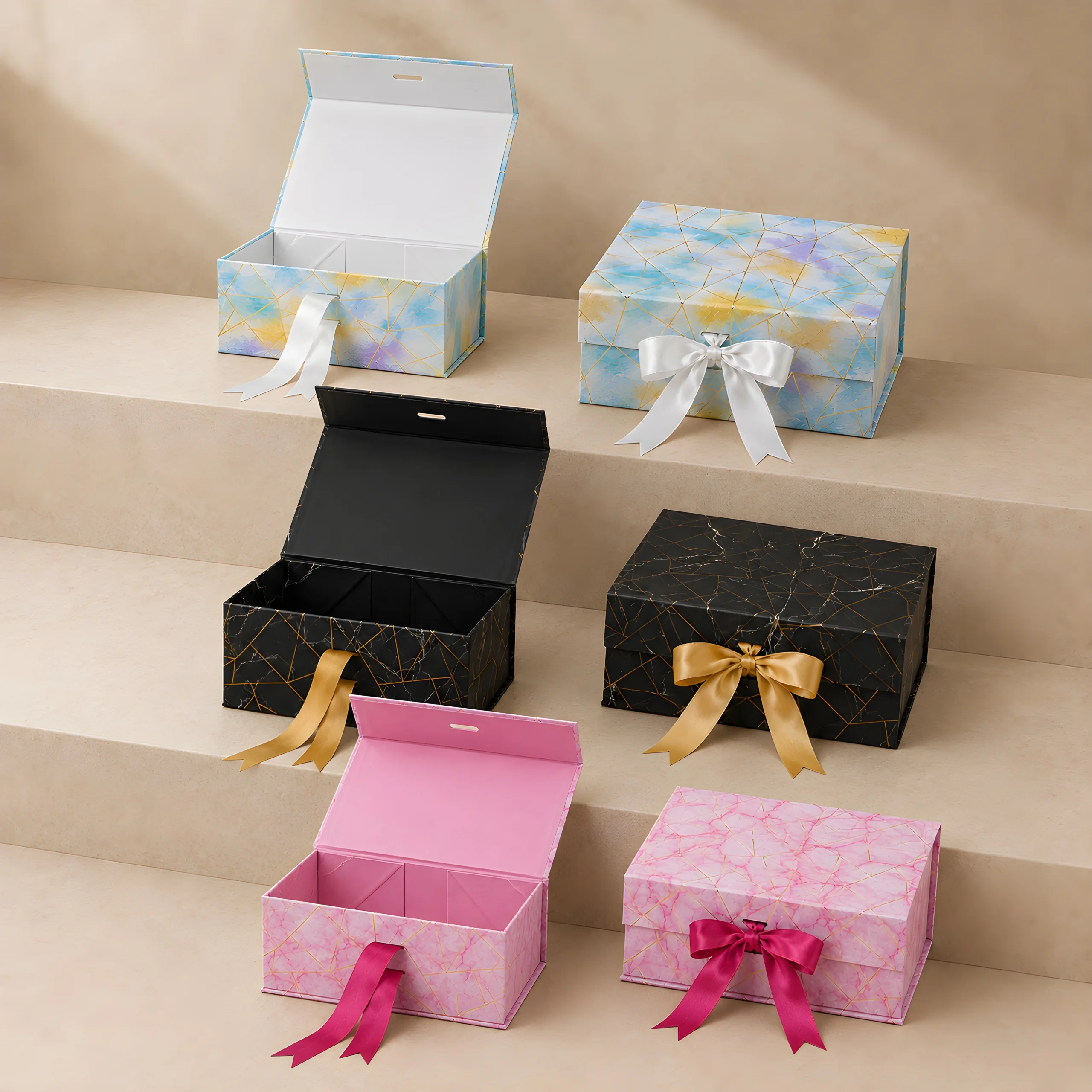 Foldable GIft Paper Boxs-GiftnGreet