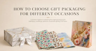 How To Choose Gift Packaging For Different Occasions