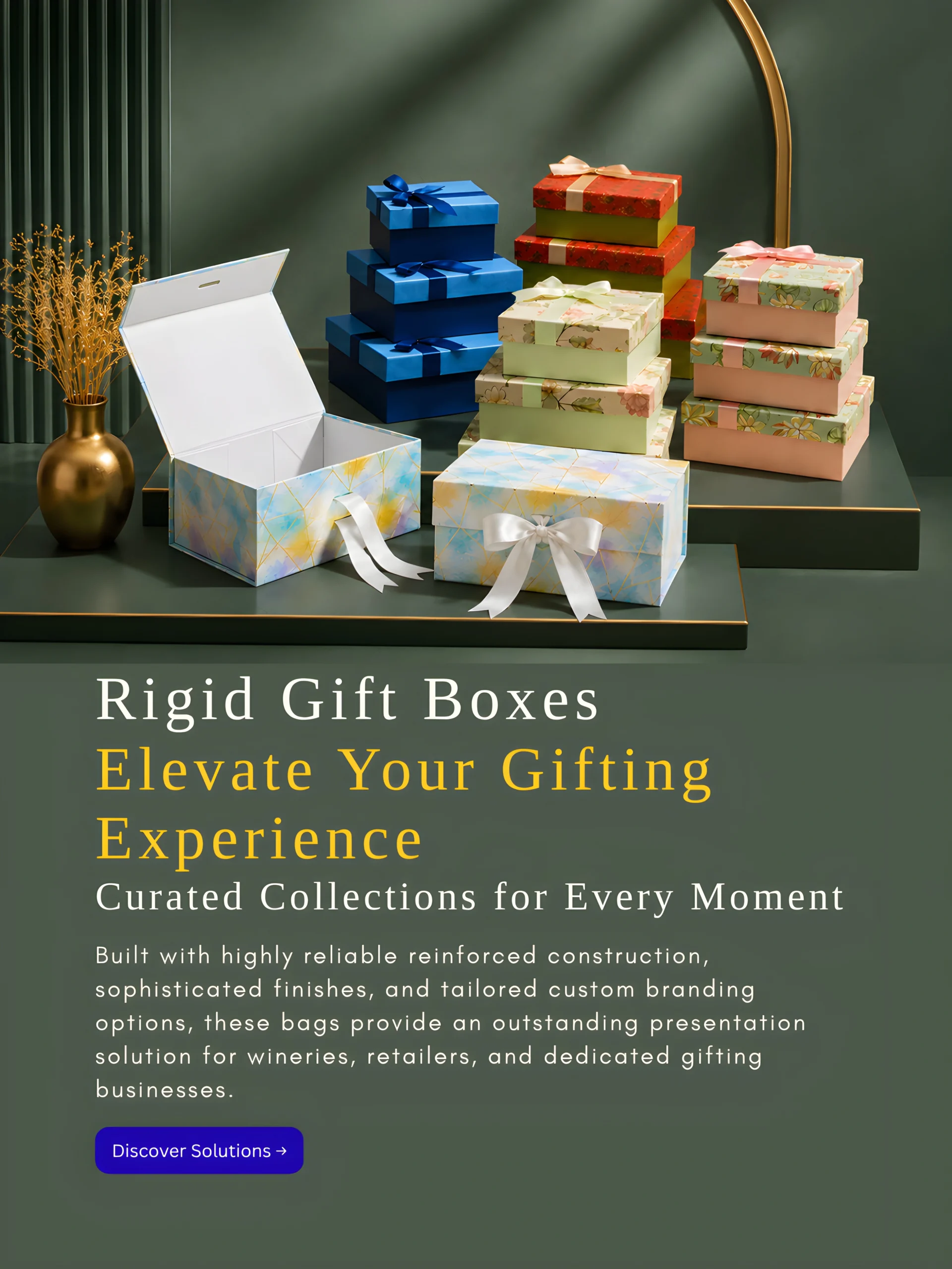 Rigid Gift Boxes Elevate Gifting Experience