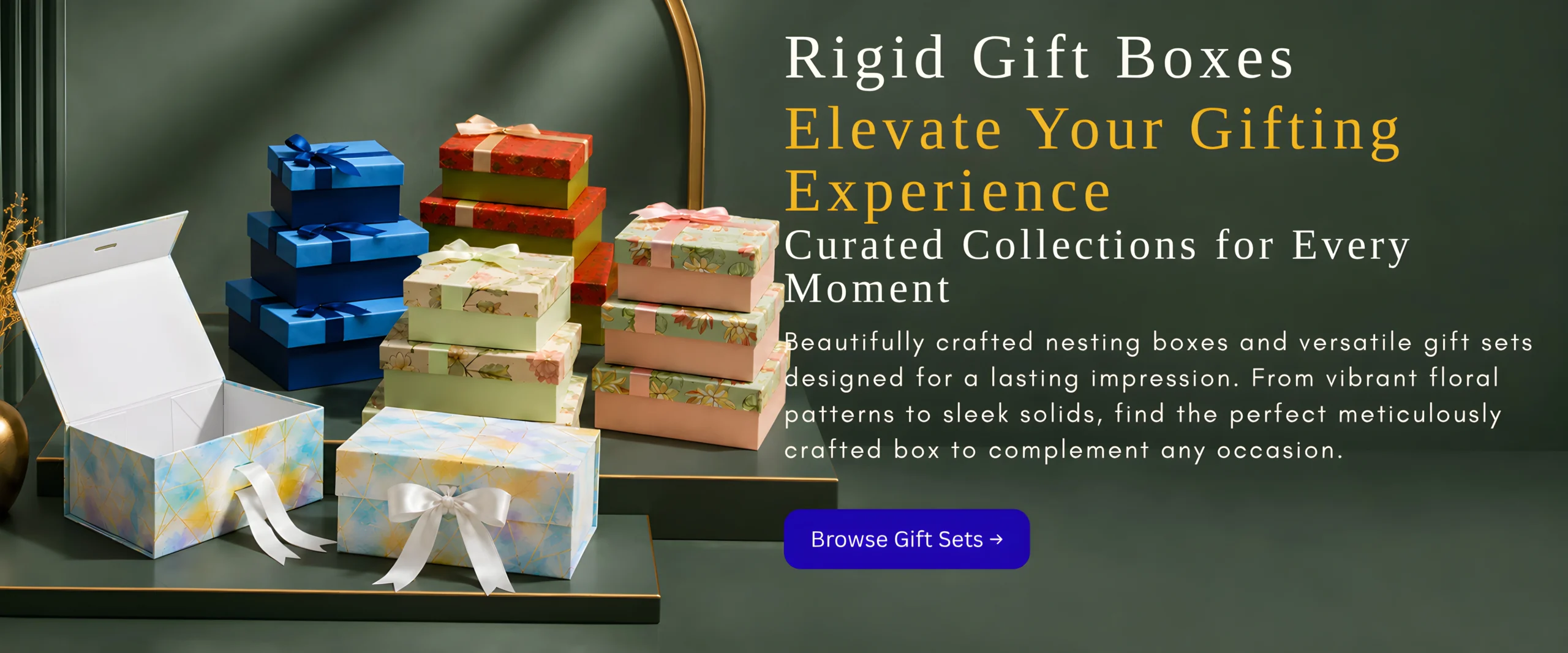 Rigid Gift Boxes Elevate Gifting