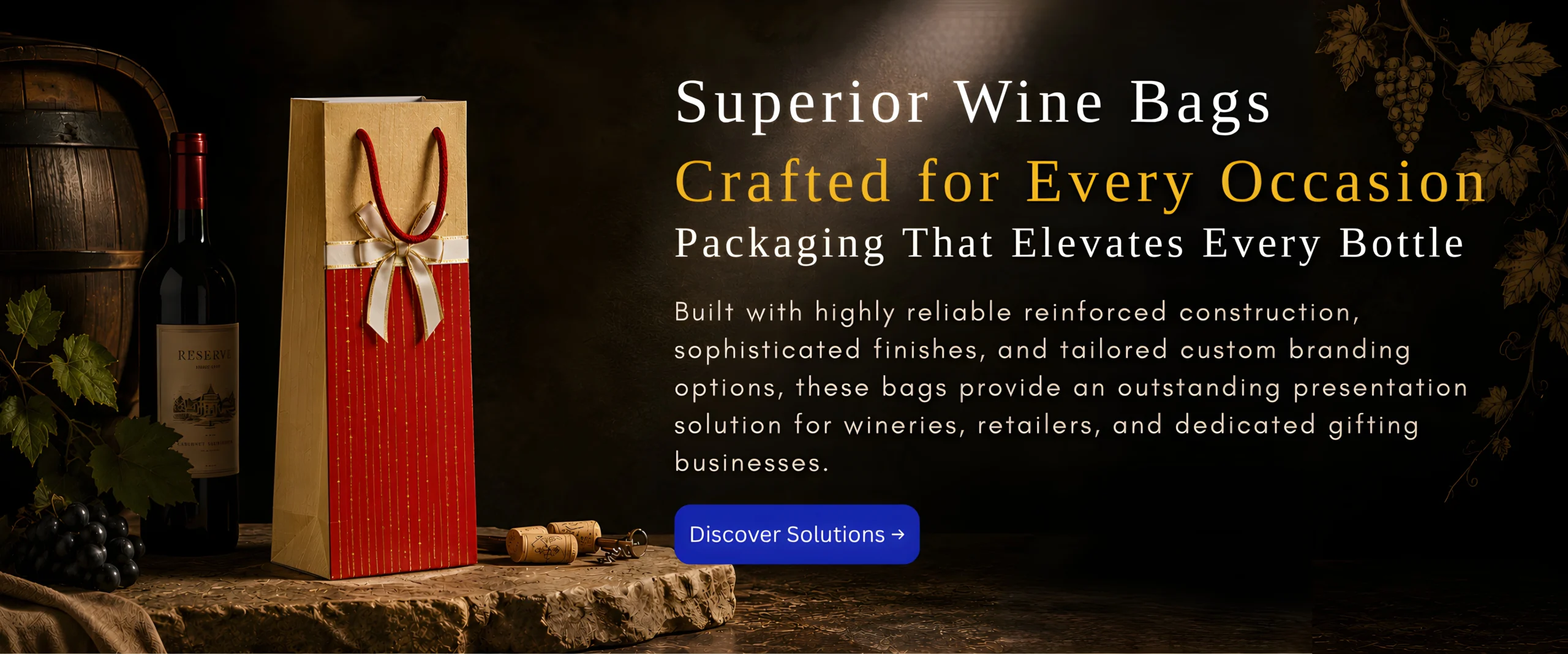 Superior Wine Bags Crafted for Every Occasion Packaging