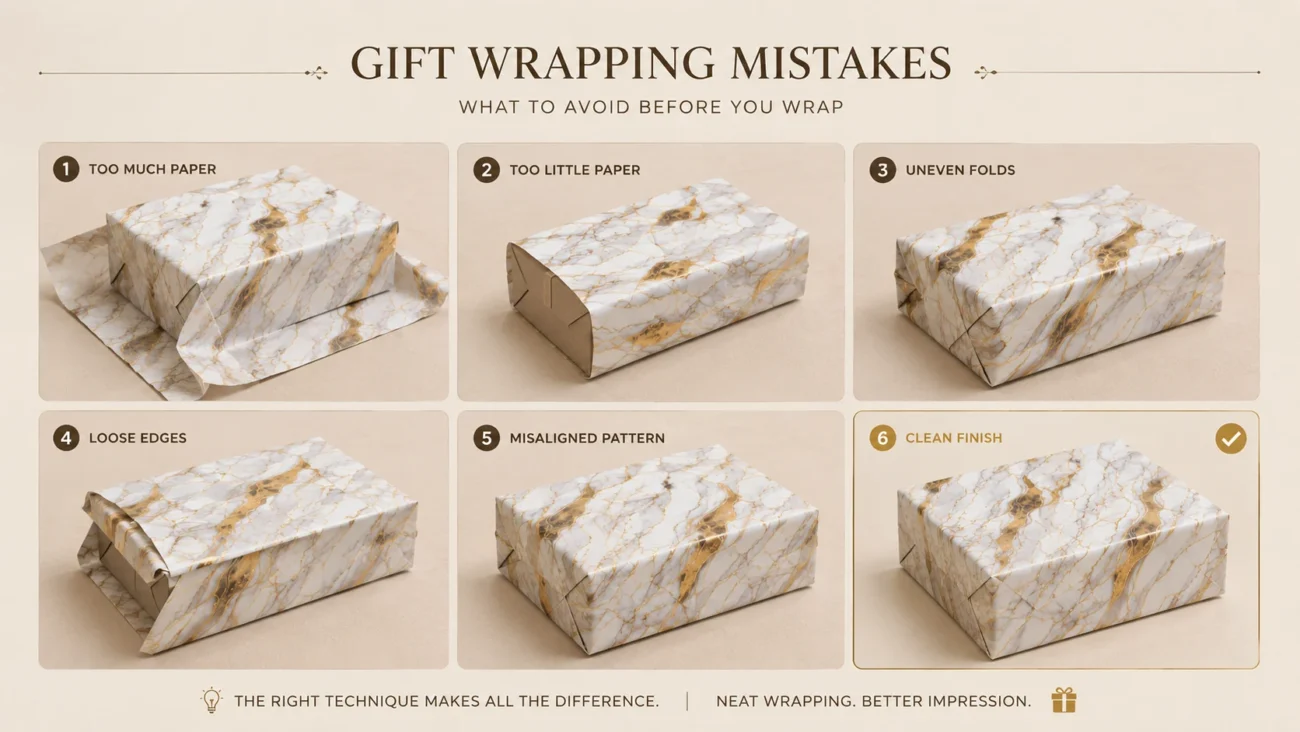 Common Gift Wrapping Mistakes