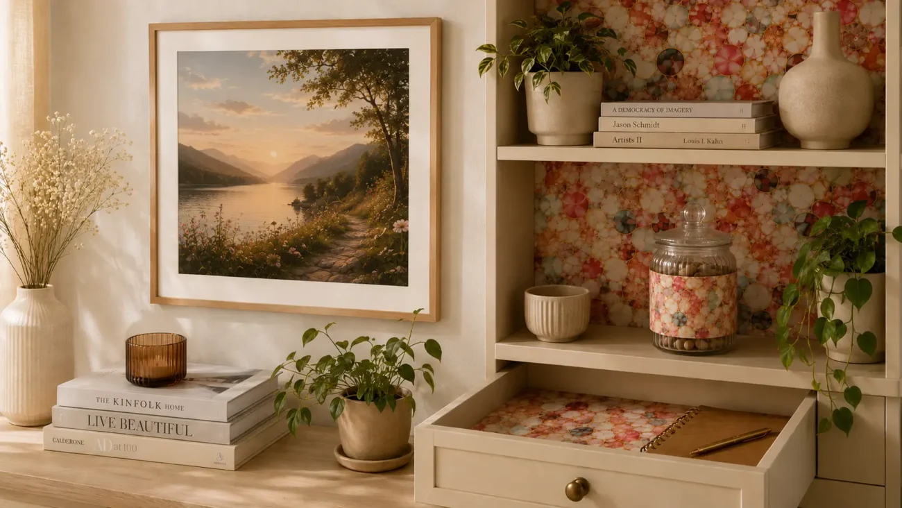 Creative Uses for Wrapping Paper in Home Decor