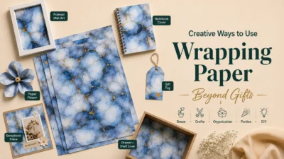 Creative Ways to Use Wrapping Paper Beyond Gifts