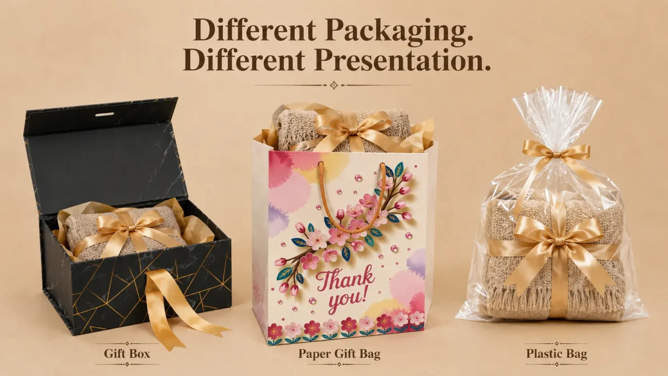 Different Packaging. Different Presentation.