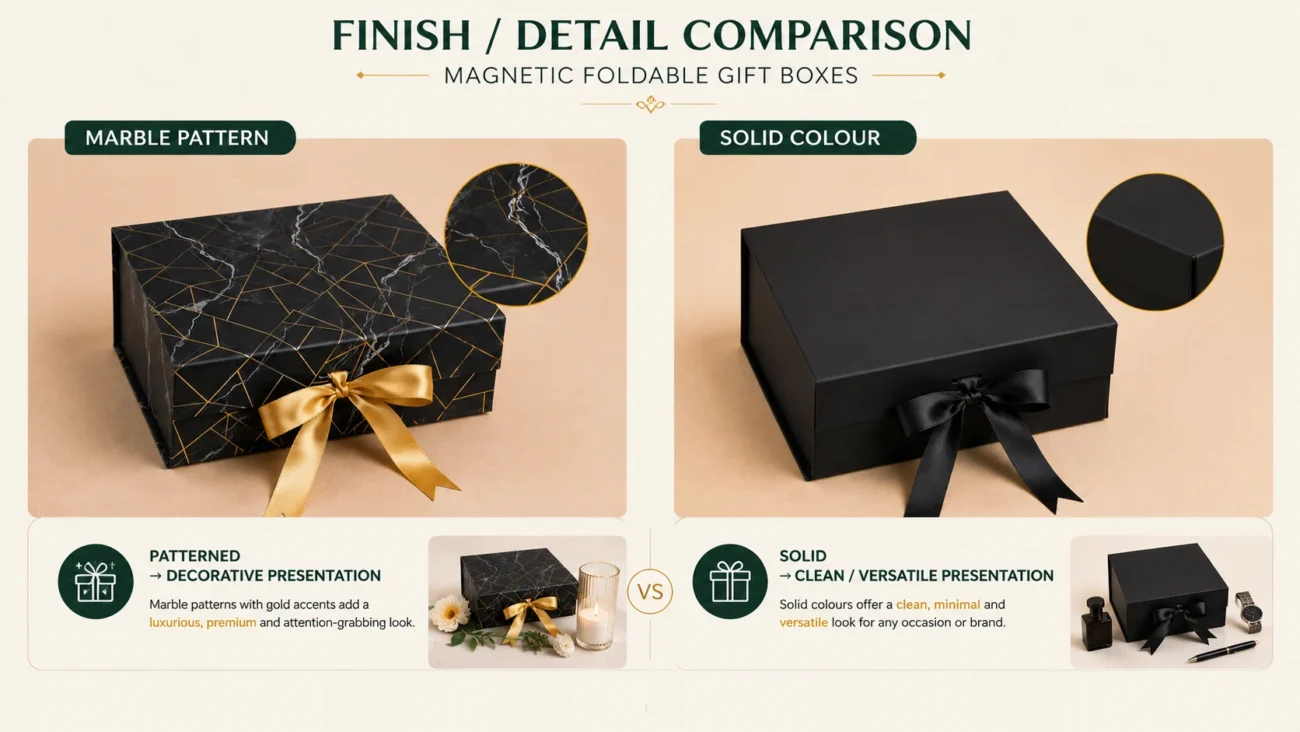 Gift Box Finishes and Detailing