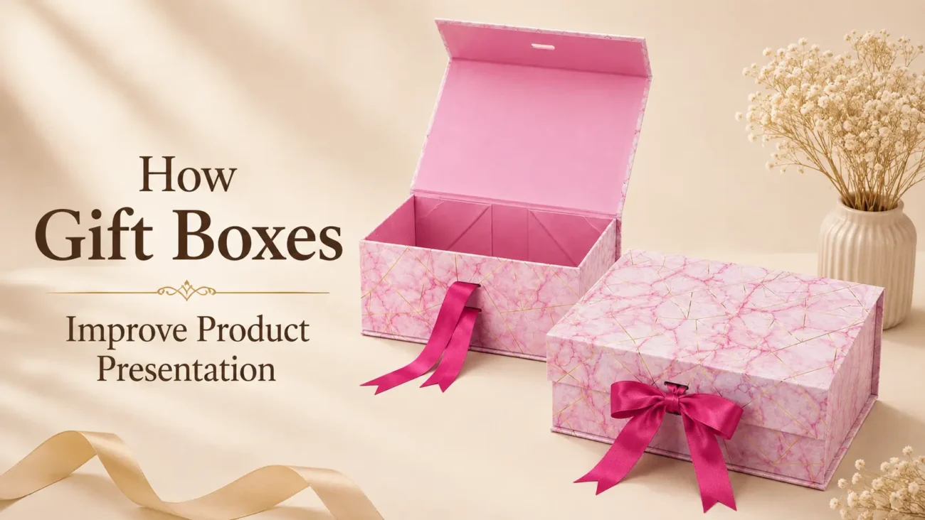 How Gift Boxes Improve Product Presentation