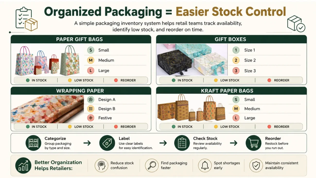 Organized Packaging and Inventory Management