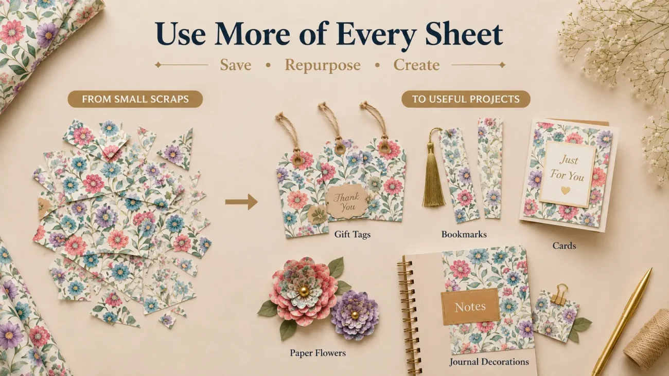 Sustainable Crafting Making the Most of Every Sheet