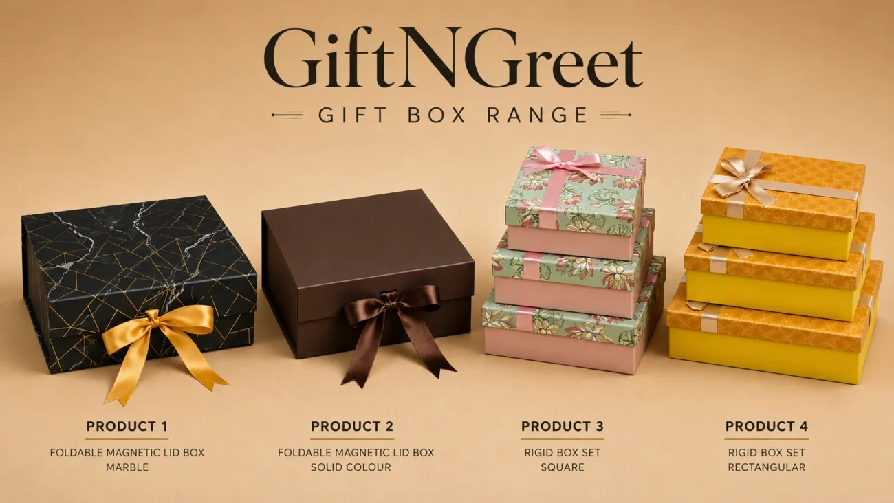Types of Gift Boxes GiftNGreet Offers