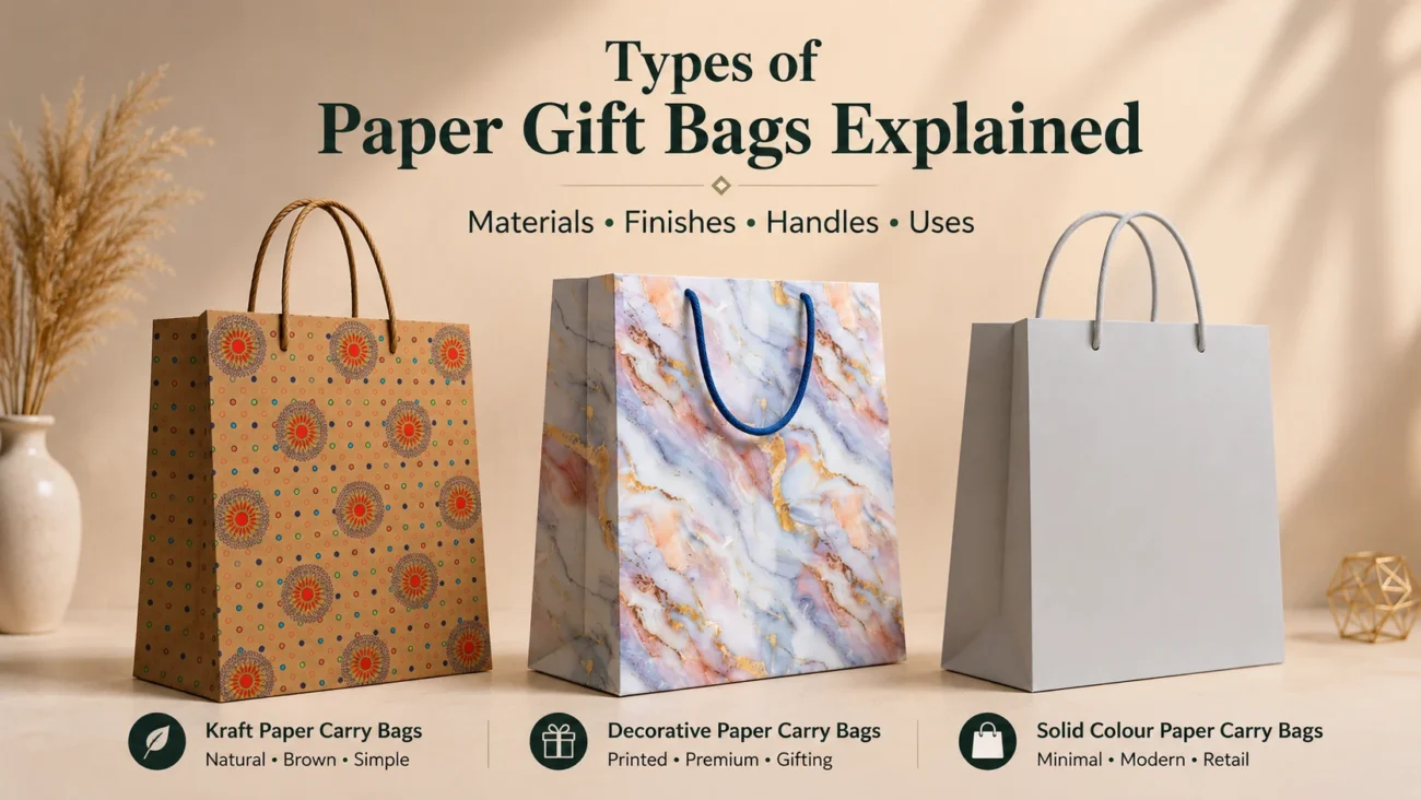 Types of Paper Gift Bags Explained A Complete Guide