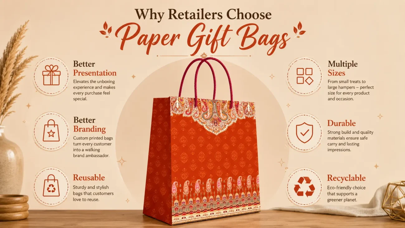 Why Retailers Choose Paper Gift Bags