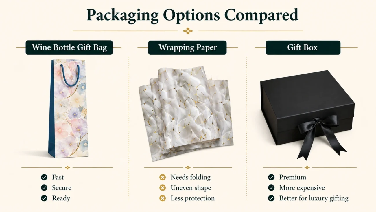 Why Use Wine Paper Bags Instead of Wrapping