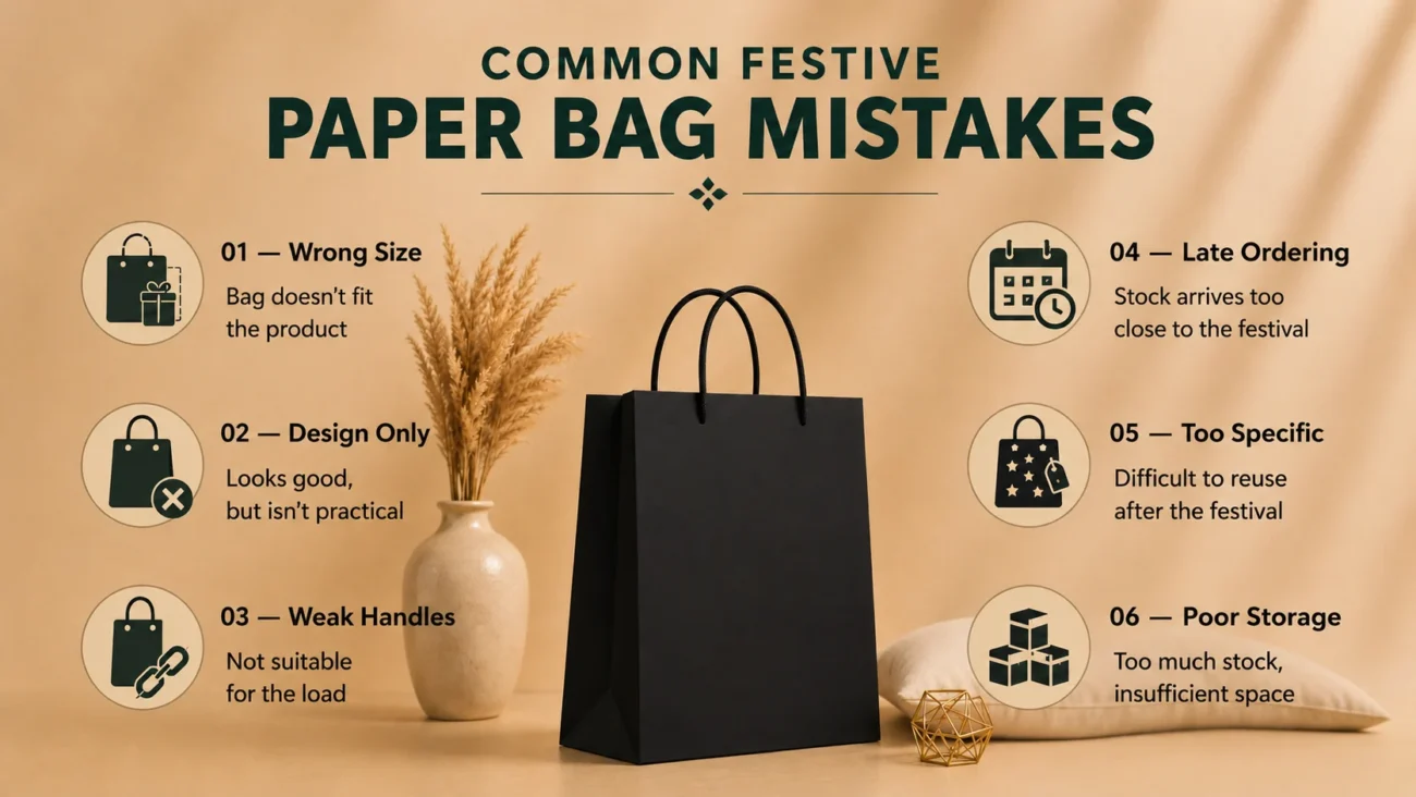 Common Mistakes When Choosing Festive Paper Bags