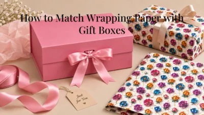 How to Match Wrapping Paper with Gift Boxes