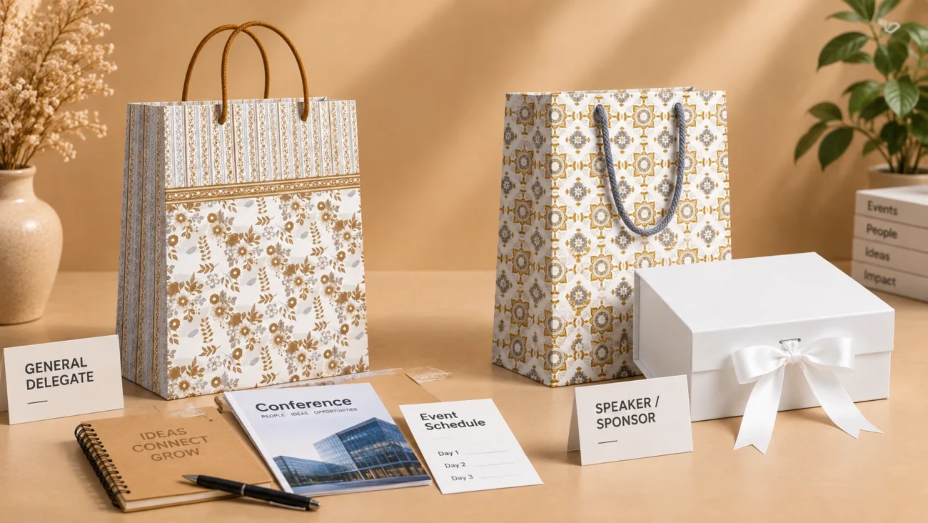 Corporate Event Bags and Delegate Bags Matching Bags to Attendee Type