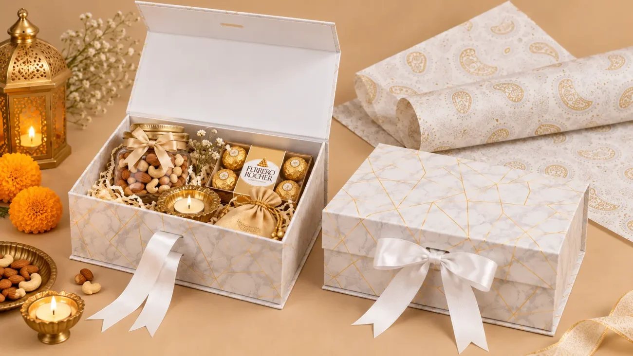 Diwali gift packaging: Hamper Packaging Planning the Layout First