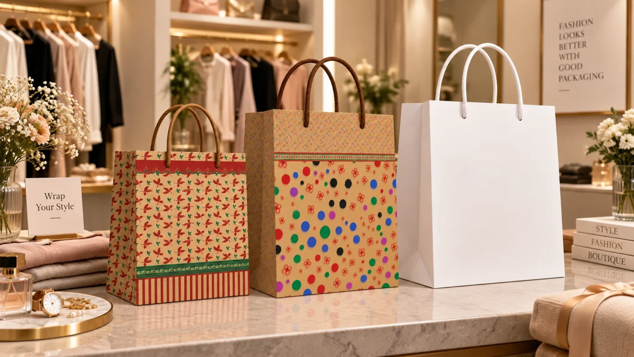 Gift Paper Bags The Everyday Face of a Boutique