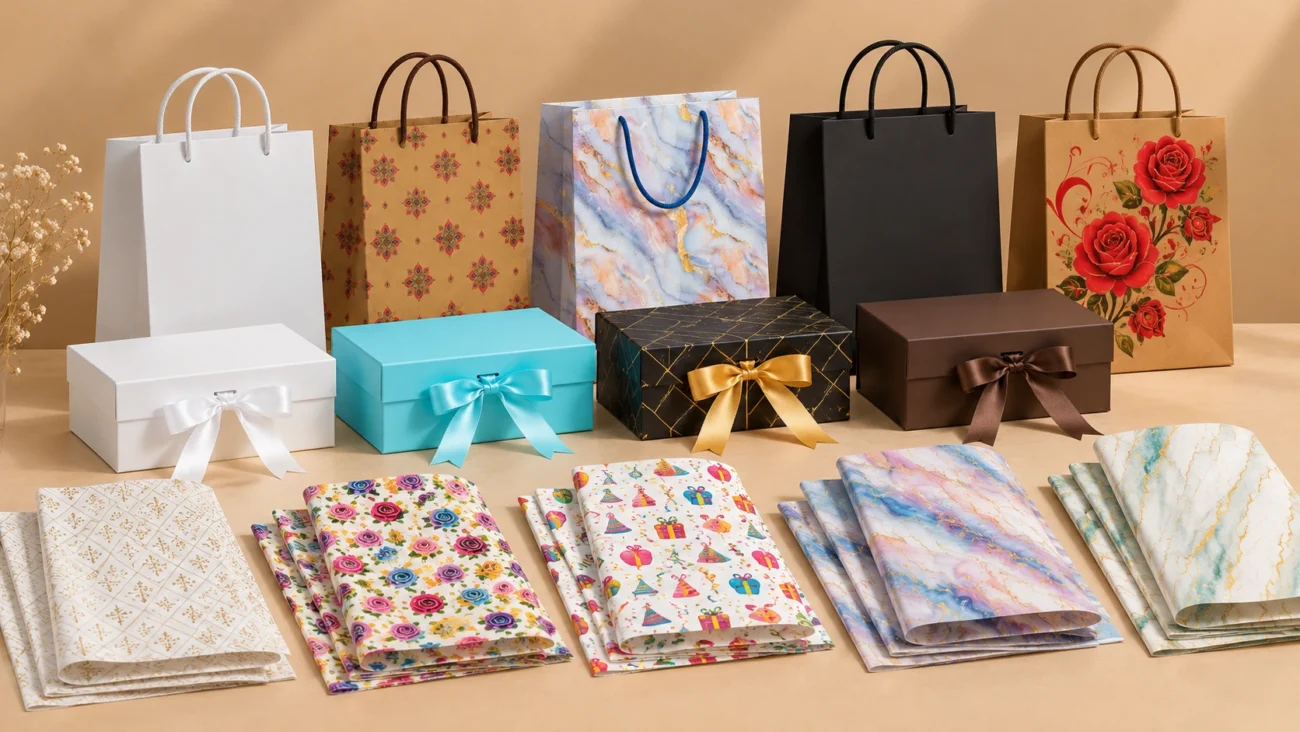 Gift Packaging:
Work Out What You Actually Need